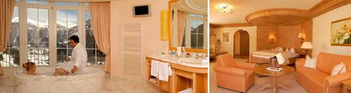 STOCK  - A suite with panoramic bathroom in a bay window, from where you can enjoy a magnificent view while taking a relaxing bath