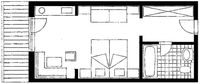 Schwarz - Habitación individual "FELDERN"