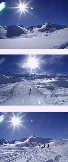 Firn Skiing Holiday