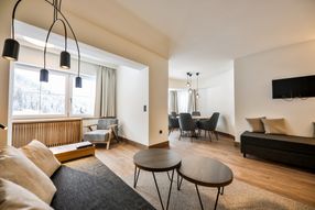 Traumhotel Alpina - Schönachtal Turm Suite de Luxe 90 m² "Herzenslust"