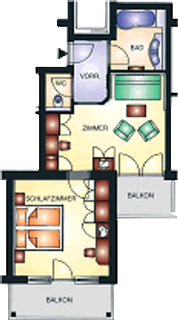 Ellmau - 55 m&sup2; (2-4 Guests) Price valid with min.3 full-paying guests