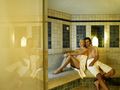 Mountain crystal steam bath