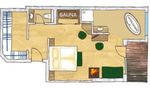 Hotel Tuxertal - Wellnessbaumsuite NUSSBAUM