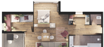Mia Alpina - „65er“ FamilySuite Panorama