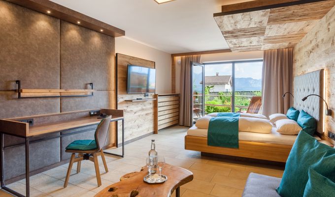 Hotel Room: SUPERIOR Junior Suite "Gartenglück" **** - Biohotel Eggensberger