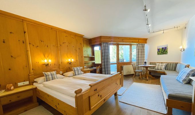 Hotel Room: ECONOMY Double Room "Landliebe" - Biohotel Eggensberger