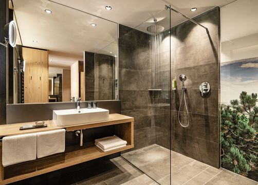 Biohotel Tauber Suiten Badezimmer (4/5) - Tauber's Bio Vitalhotel