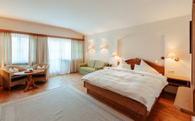 Biohotel Schweitzer - Wohn-Schlafzimmer
