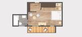 Biohotel Schweitzer - Biozimmer Zirbe mit Balkon