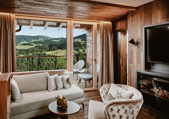 Hotel Zimmer: SUITE HOCHGRAT - Bergkristall - Mein Resort im Allgäu