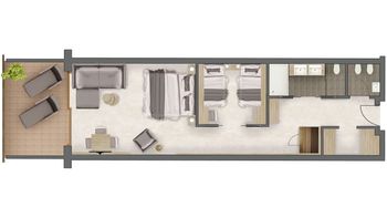 Royal Garden Suite deluxe