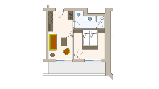 Suite "Enzian" im Quellenhaus