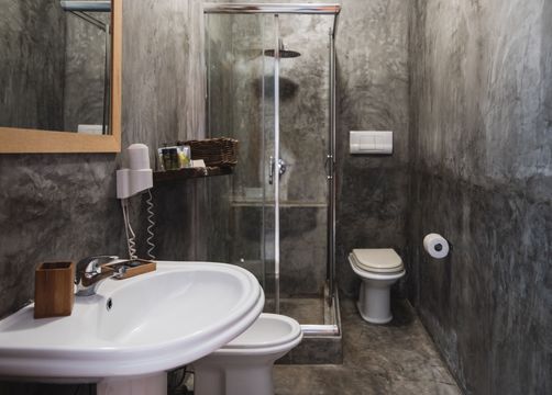 Biohotel La Casa die Melo: Zimmer Standard Bad - Casa di Melo, Siracusa, Sizilien, Italien