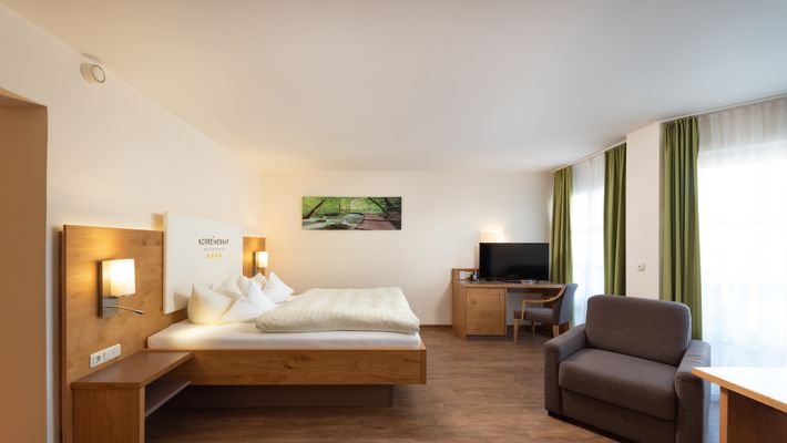 Hotel Zimmer: Family-Suite "Schreinerhof“ - Richtung Baustelle - Schreinerhof in Schönberg