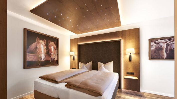 Hotel Zimmer: Family-Suite "Exklusiv" + Klimaanalage - Schreinerhof in Schönberg