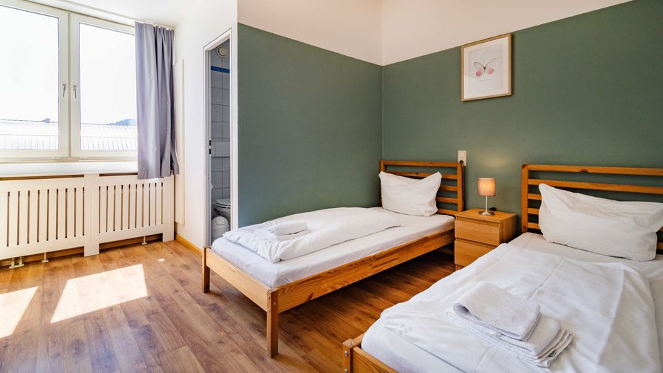Budget four-bed room