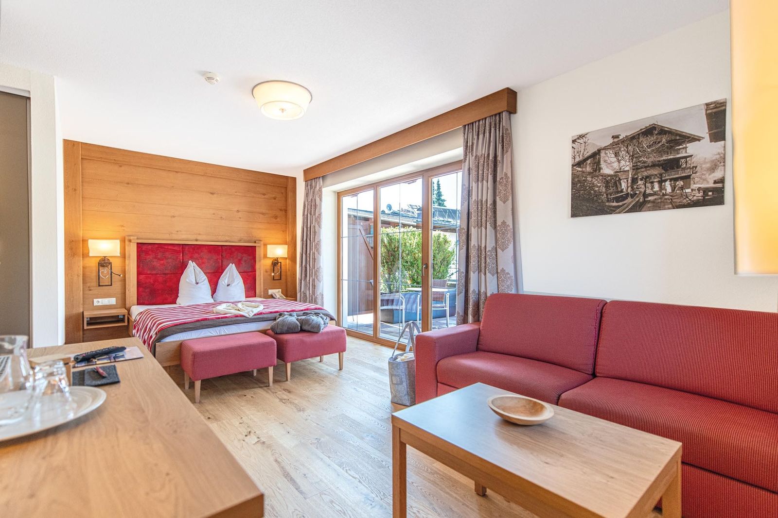 Hotel Zimmer: Sunnig _ DAHUAM - Hotel Wöscherhof