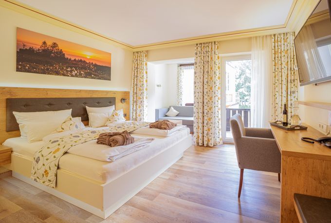 Hotel Zimmer: Standard Doppelzimmer Seeseite - Hotel Langenwaldsee