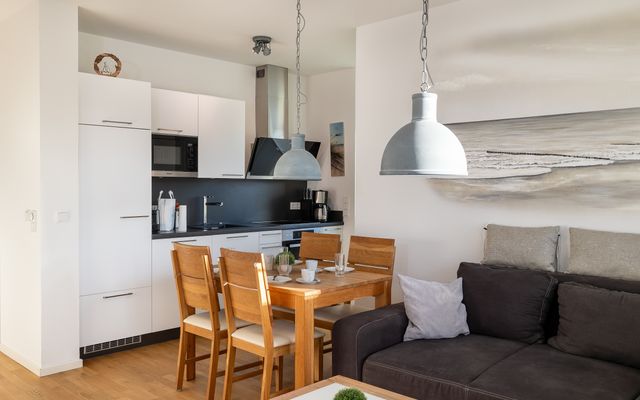 Wohnbereich mit Küche