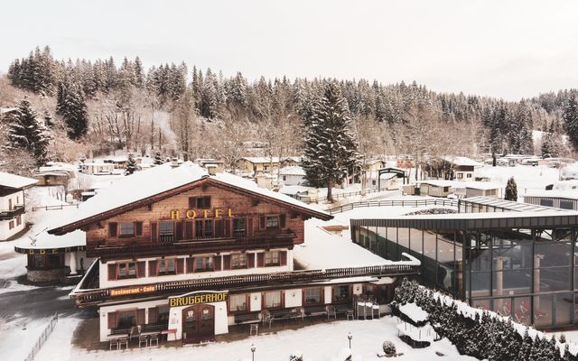 Biohotel Bruggerhof: Hotel im Winter