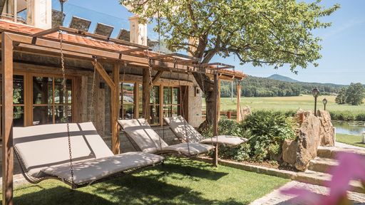 Wellnesshotel Brunner Hof Bayerischer Wald Wellnessgarten