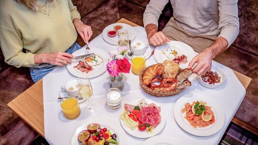 Wellnesshotel Brunner Hof im Bayerischen Wald Frühstück