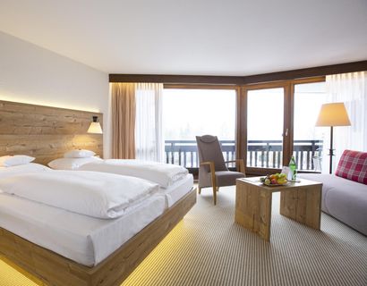 Vier Jahreszeiten am Schluchsee: Doppel­zimmer Komfort Süd­seite