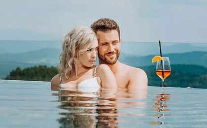 Aussenpool unseres Wellnesshotel