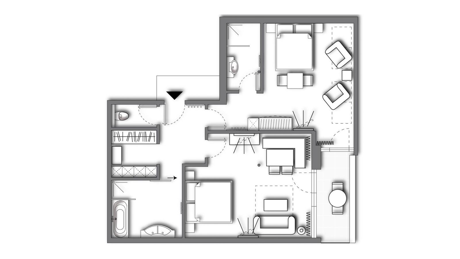 Hotel Zimmer: Suite Gletscherblick - Ski | Golf | Wellness  Hotel Riml 