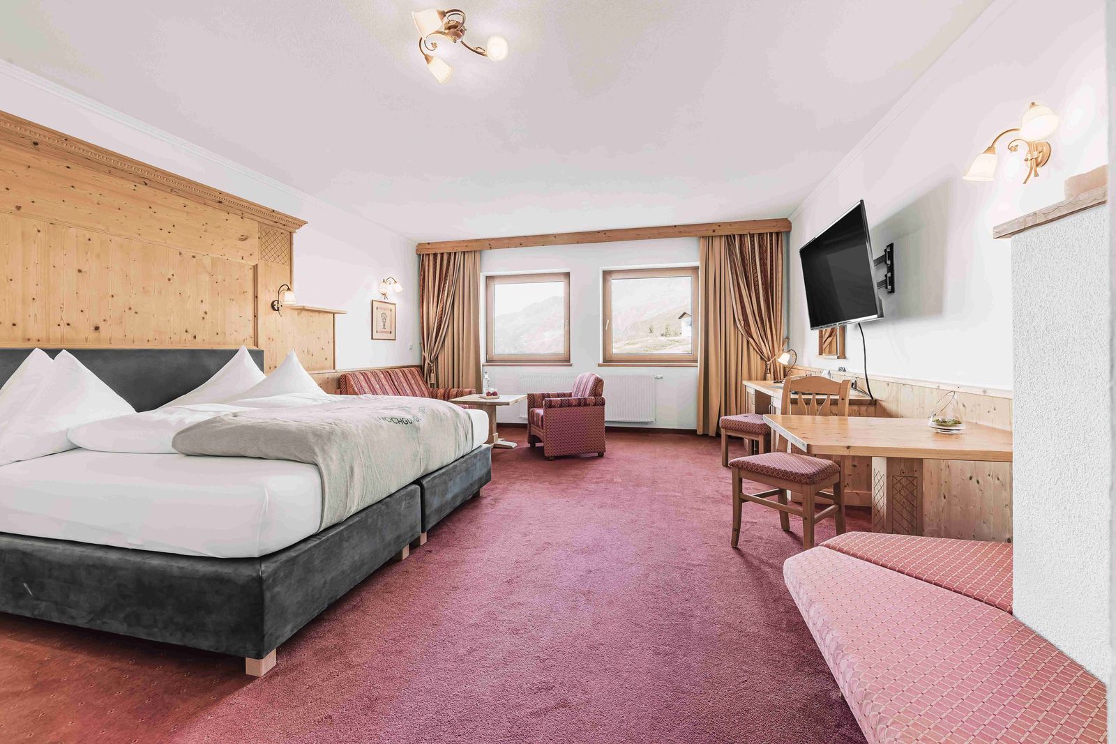 Hotel Zimmer: Doppelzimmer Talblick - Ski | Golf | Wellness  Hotel Riml 