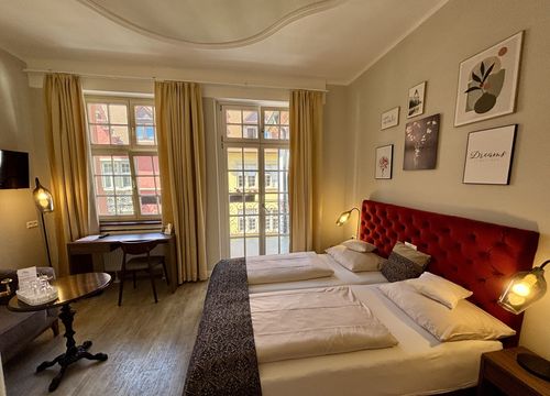 Biohotel Barbara Freiburg Komfort Zimmer (1/3) - Bio Boutique Hotel Barbara